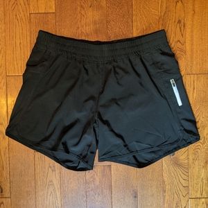 Zyia Black Track Shorts